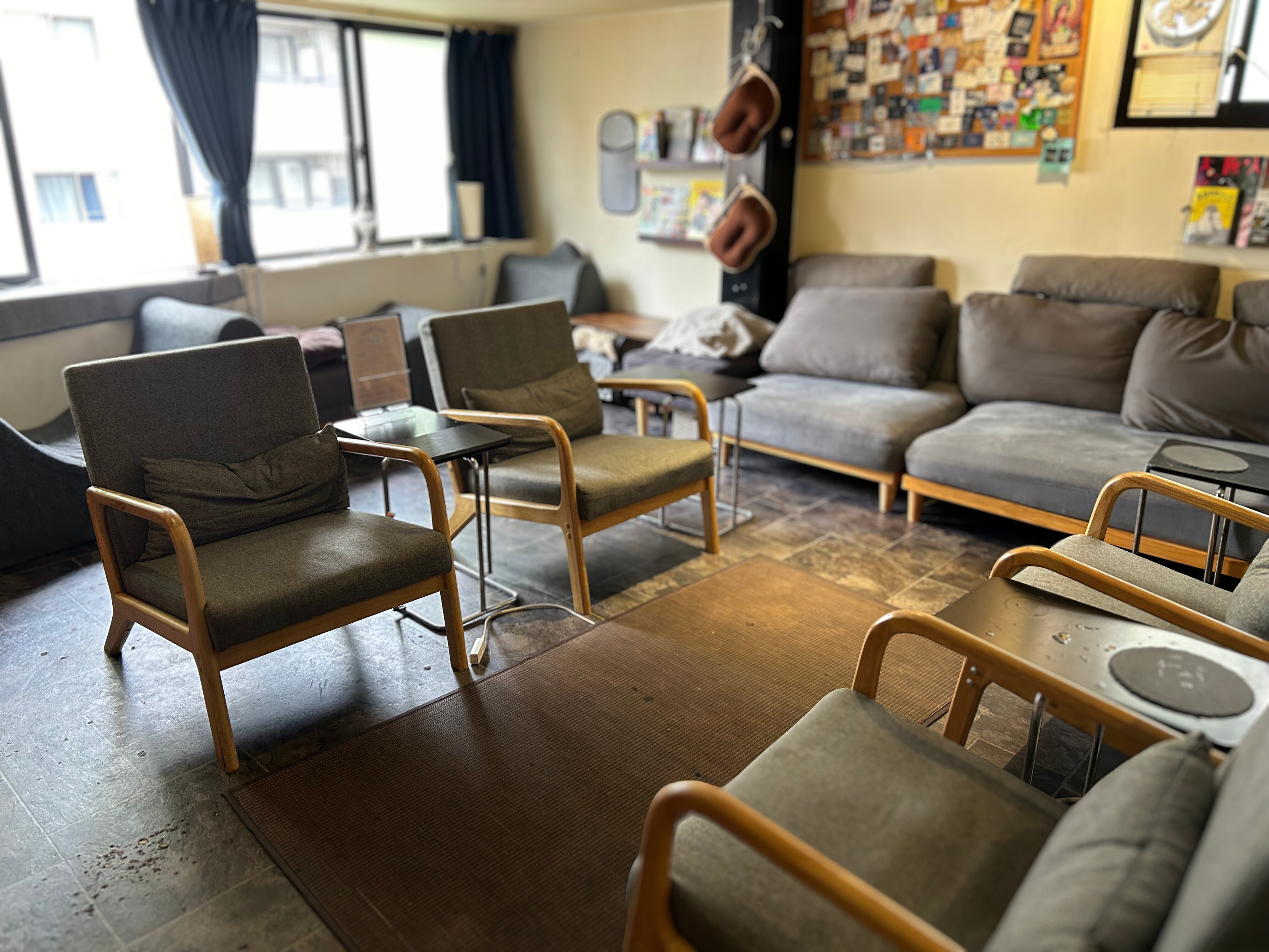 ゆったりソファ空間